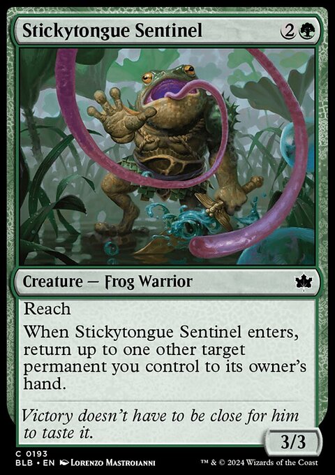 Stickytongue Sentinel